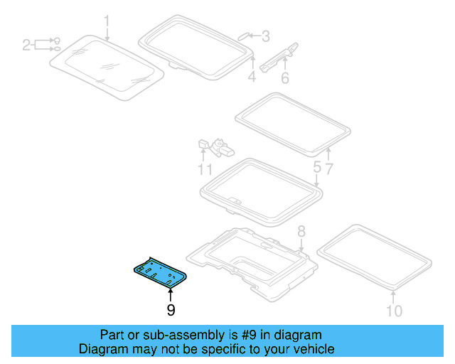 Cover Panel 7D0-877-829-Y20 - View 3