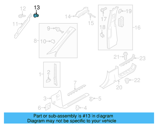 Deform Element Nut N-909-596-02 - View 4