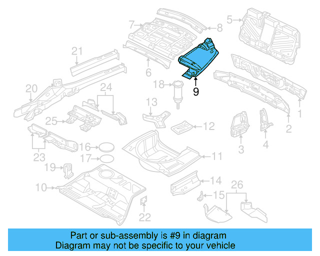 Filler Plate 3B5-813-561 - View 14