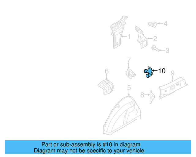 Mount Bracket 5C5-867-738 - View 8