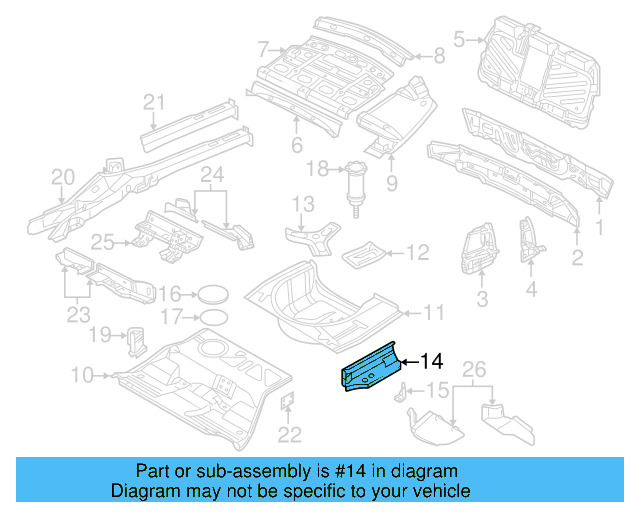 Floor Extension 3B0-802-091-A - View 6