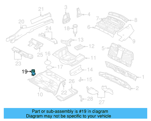 Hinge Support 8E0-802-225-B