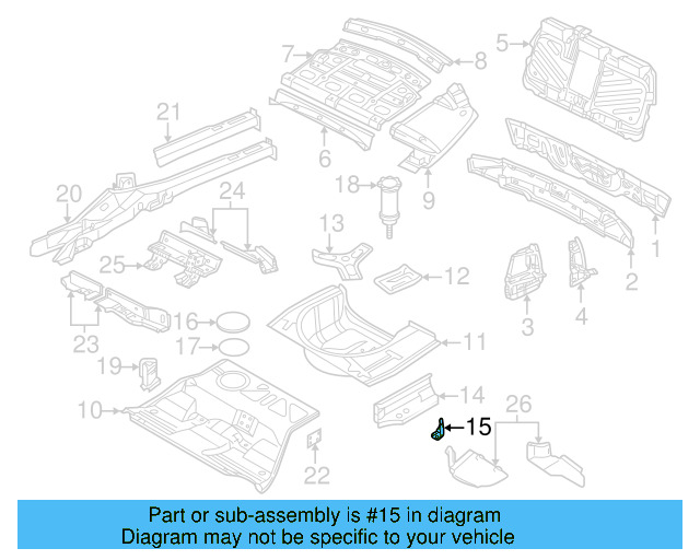 Floor Extension Clamp 3U0-802-369 - View 17