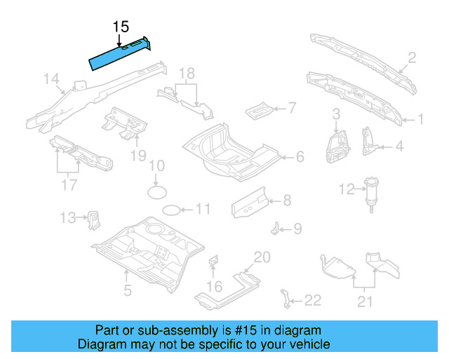 Side Member 8E0-803-404-B - View 2