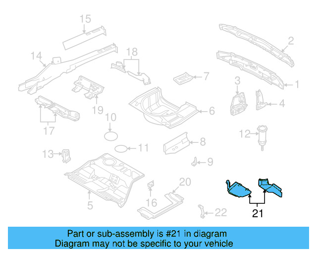 Side Member 8E0-803-404-B - View 5
