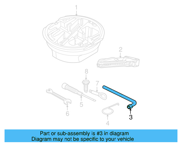 Lug Wrench 4D0-012-219-A - View 27