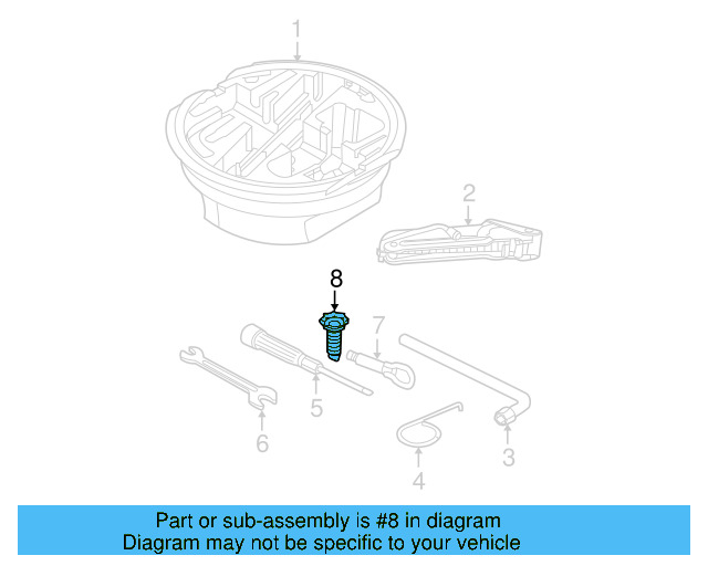 Spare Anchor 1K0-803-899-E - View 19