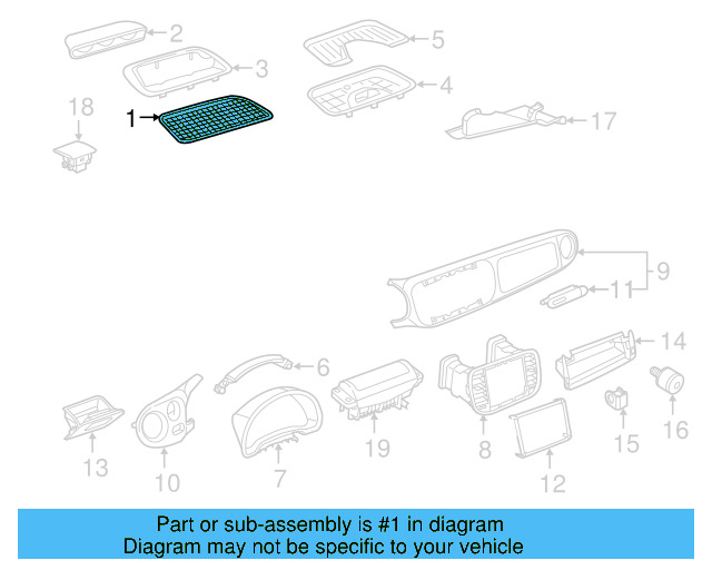 Insert 5C1-858-168-82V - View 10