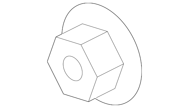 Battery Tray Nut N-911-733-01 - View 6