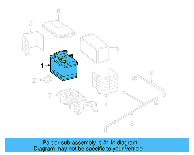 Vehicle Battery 000915105AF - View 38