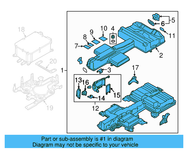 Battery Assembly 5QE-915-597-BE - View 3