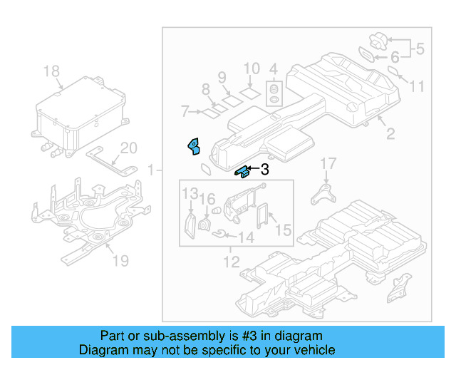 Retainer 5QE-804-713 - View 3