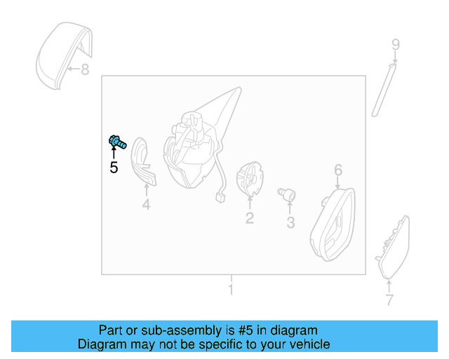 Upper Hinge Mount Bolt N-912-056-02 - View 15