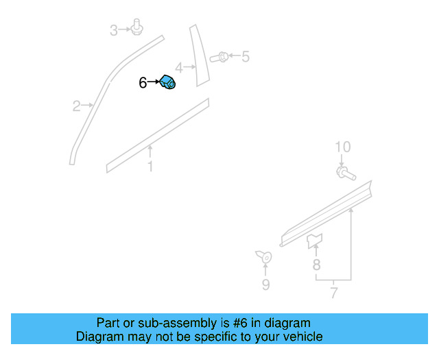 Applique Nut N-900-935-02 - View 23