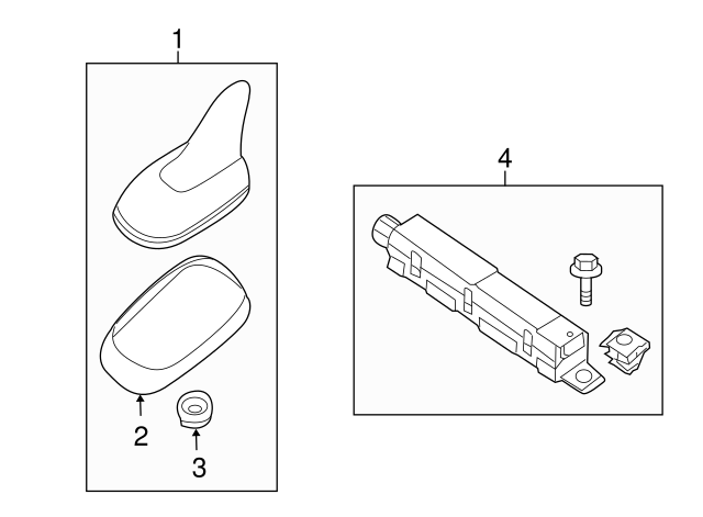 Radio Antenna Base Nut 1J0-035-437 - View 83