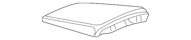 Center Cover 1C0-858-061-F-62J - View 3