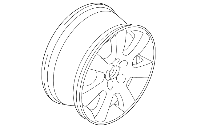 Wheel, Alloy 1C0-601-025-G-091 - View 6