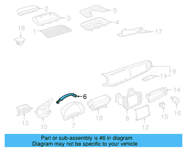 Cover (Unpainted) 5c1858079bgru - View 4