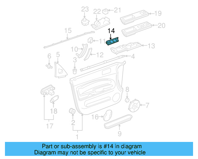 Trim Cover 3B0-867-175-7DE - View 11