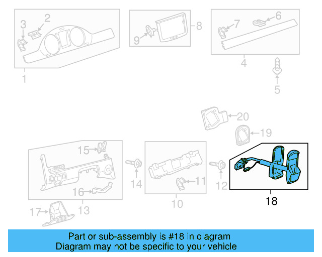 Mount 3C1-035-716 - View 3