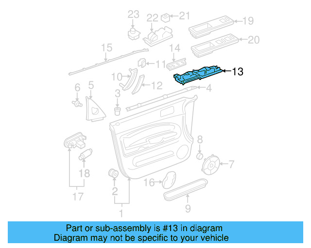 Pull Panel 3B1-867-179-C-B41 - View 7