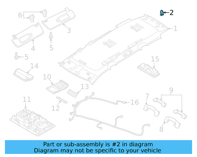 Lower Center Pillar Trim Clip 510-867-276-A