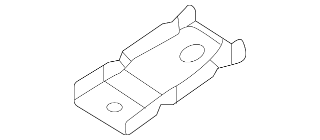 Frame Side Member Reinforcement Bracket 3QF-803-170 - View 2