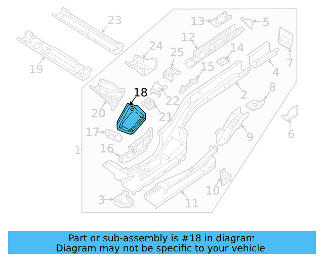 Rail Reinforced 5Q0-804-505-A - View 2