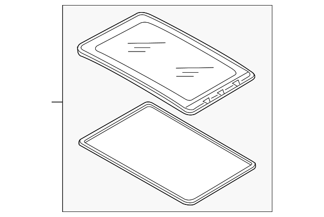 Sunroof Glass 561-877-071-A - View 5