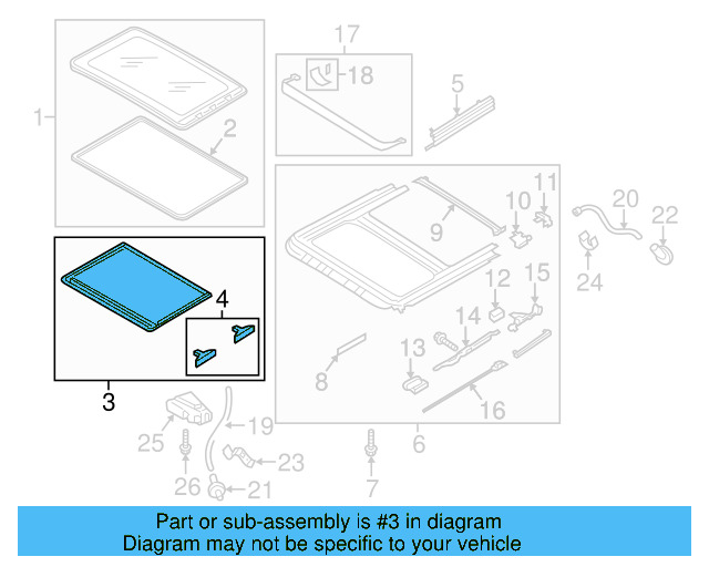 Sunshade 561-877-255-A-5T5 - View 6