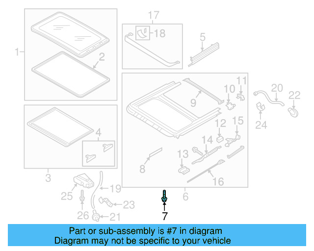 Headlamp Assembly Lower Bolt N-911-664-01 - View 3