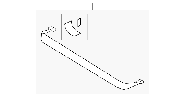Air Deflector 561-877-651-9B9 - View 2