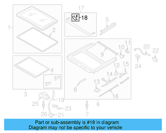 Air Deflector Mount Kit 561-898-671 - View 3