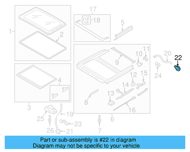 Drain Hose Grommet 6R0-877-345 - View 6
