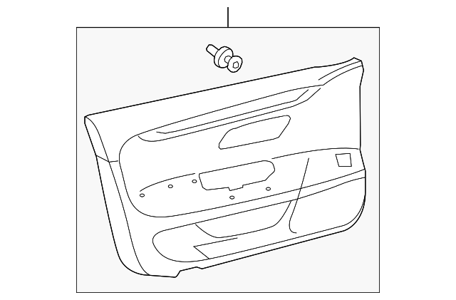 Door Trim Panel 3C8-867-012-BJ-DCE - View 2