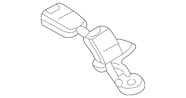 Buckle End 3B0-857-739-D-FCN