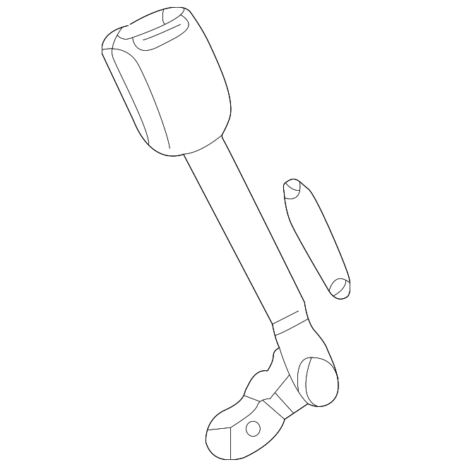 Buckle End 3B0-858-471-K-PNE