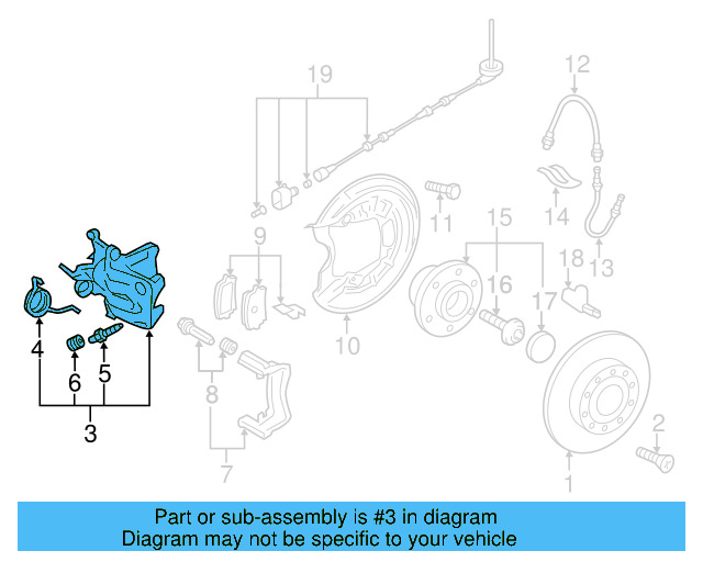 Disc Brake Caliper 5K0-615-423 - View 16