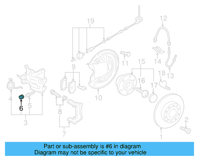 Bleeder Valve Dust Cap 211-611-483 - View 109