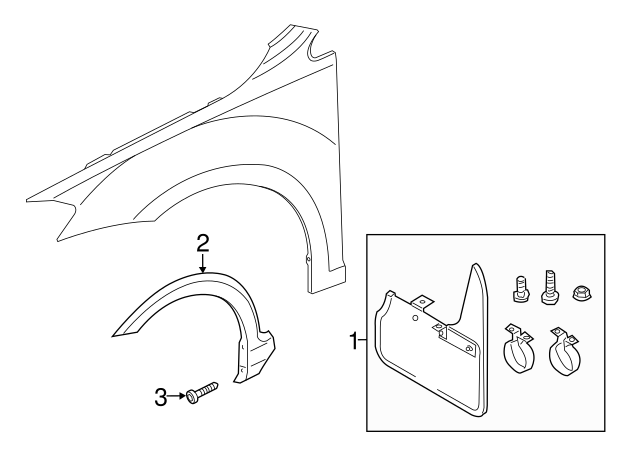 Splash Guards 5G0-075-111 - View 4