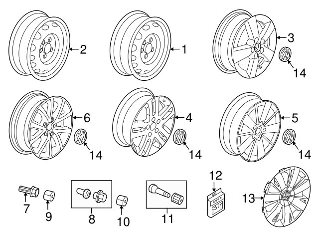 Valve Stem 839-601-361 - View 32