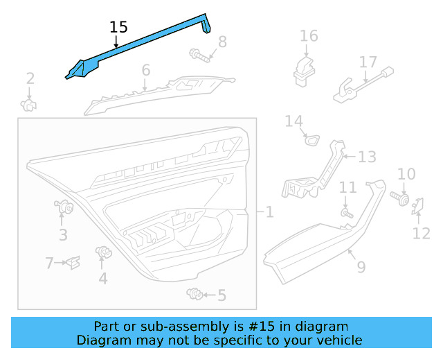 Pull Handle 3G0-867-180-C-1ZV