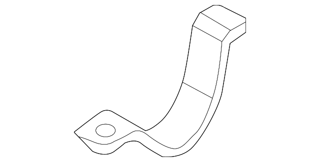 Sleeve Rear Bracket 7B0-881-630 - View 3