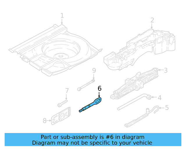 Tow Hook 4H0-805-615-A - View 10