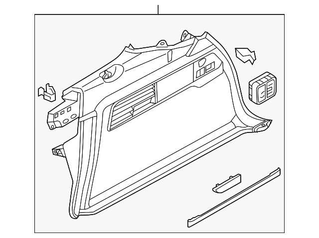 Quarter Trim Assembly 7P6-867-038-F-EOC