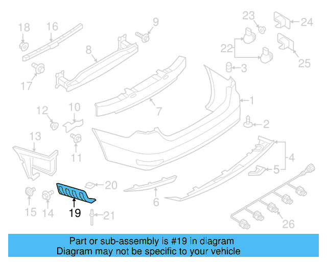 Side Bracket 5C6-853-997 - View 3
