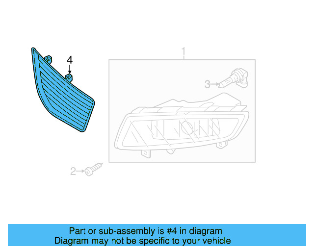 Fog Lamp Bezel 561-941-778-C