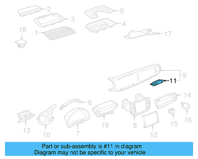 Handle 5C1-858-921 - View 6