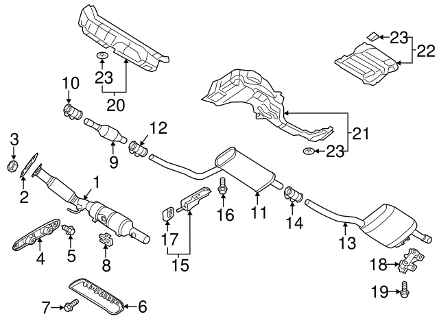 Muffler & Pipe Clamp 1K0-253-141-T - View 57