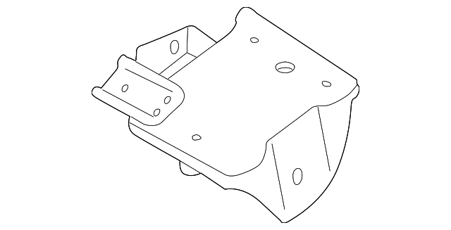 Axle Beam Bracket 1H0-501-543-A - View 2
